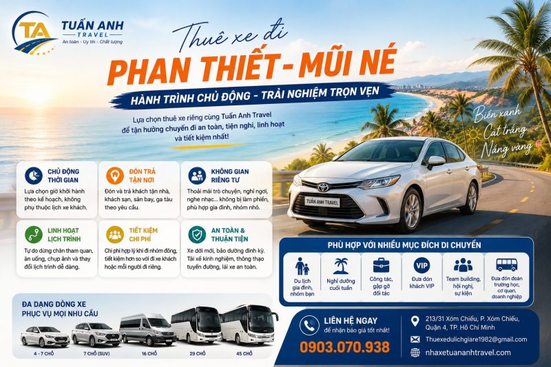 Thuê xe đi Phan Thiết