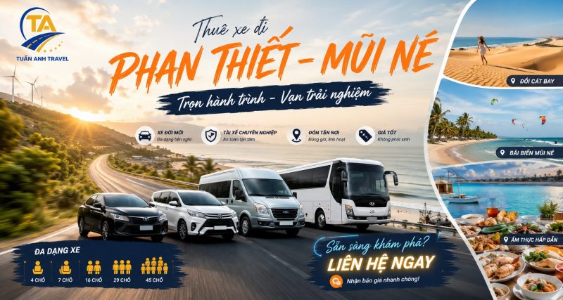 Thuê Xe Đi Phan Thiết