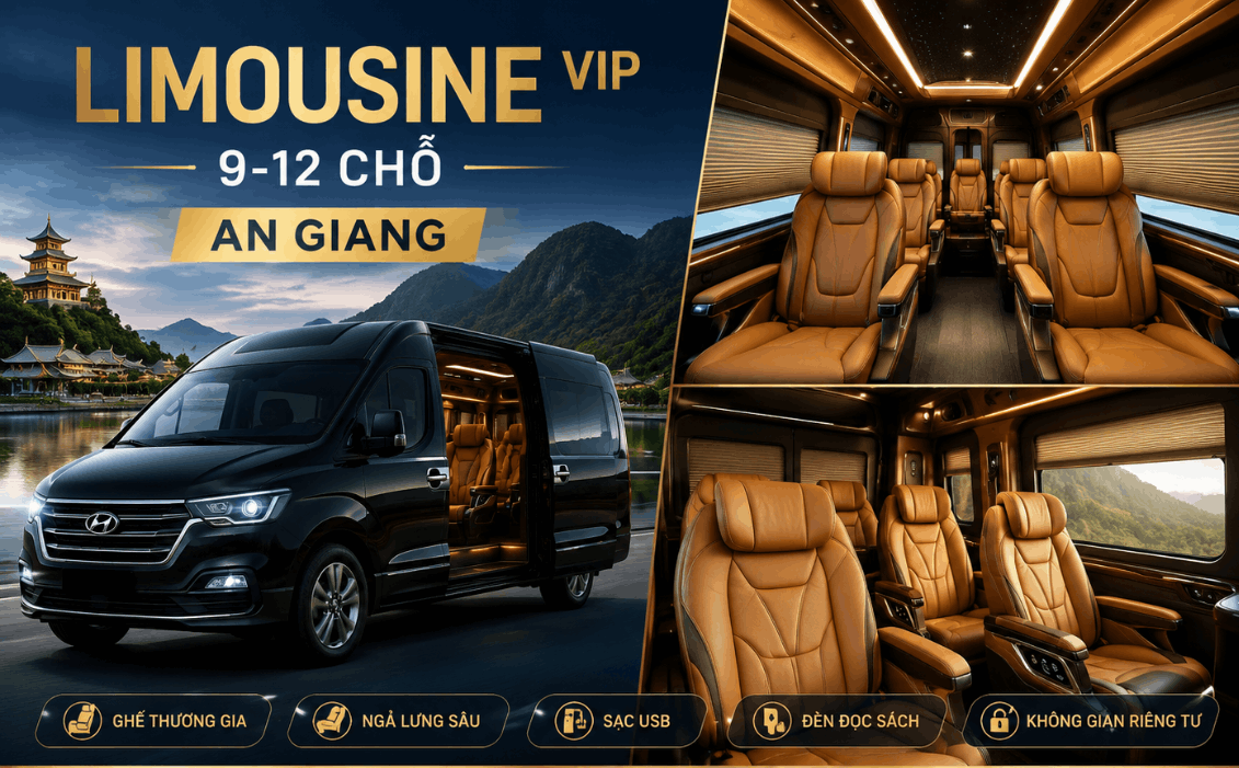 Thuê Xe Đi An Giang Có Tài Xế Giá Rẻ, Xe 4–45 Chỗ Uy Tín | Tuấn Anh Travel